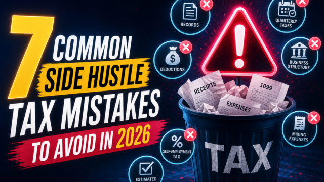 7 Common Side Hustle Tax Mistakes to Avoid in 2026