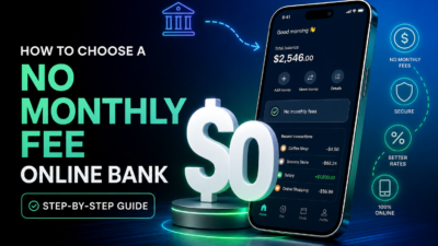 How to Choose a No Monthly Fee Online Bank in 2026 (Step-by-Step Guide)