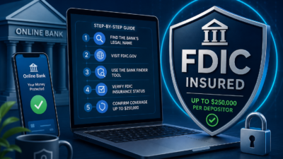 How to verify if an online bank is FDIC insured: step-by-step guide (2026)